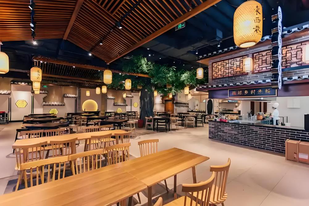 100平米餐飲店裝修要花多少錢？
