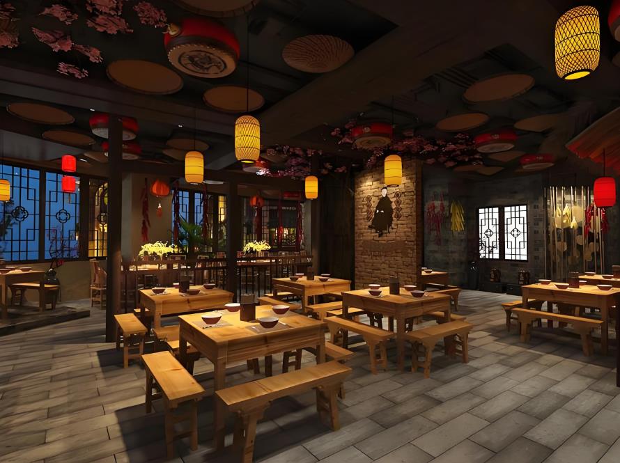 100平米餐飲店裝修要花多少錢？