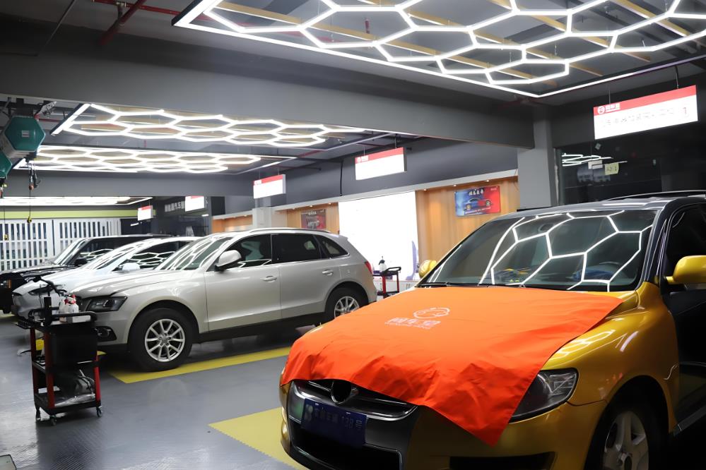 100㎡重慶汽車美容店裝修報價單明細(xì)表